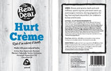 Real Deal Hurt Creme 500ml afterburner sunburn,anti flamme,arnica,bruises,bumps,calendula,deep heat,dencorub,Echinacea,fisiocream,inflammation,issues,Peppermint oil,post-surgery,real deal,sprains,stings,strains,sunburn