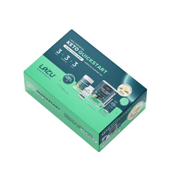 LAZU essential Keto Quickstart 21 Day Challenge Vanilla COMPLETE KIT FOR WEIGHT MANAGEMENT,fat burn,issues,keto,keto diet,lasu,weight loss,weight management,weightloss,xenical