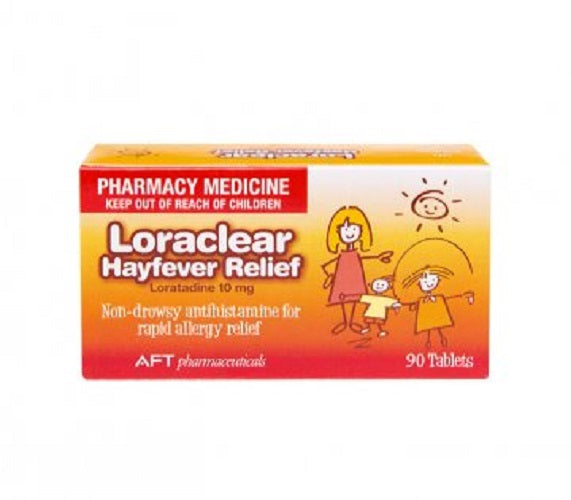 Loraclear 10mg 90 Tablets allergy,allergy eyes,anti histamine,cold,cold and cough,coldandflu,covid,covid 19,Covid COVID-19,covid test,covid19,fever,flu,issues,itch,itching,itchy,itchy bites,itchy eyes,itchy nose,itchy skin,nettle rash,non drowsy anti hist
