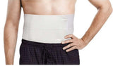 MUE604 FIRM FITTING ABDOMINAL BINDER Abdomen Support,aids breathing.,corset,effective support without stiffness,fits discreetly under clothing,issues,post-surgical,trim the abdomen