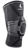 Mueller Omniforce Knee Stabilizer Ks-700 arthritic joints,built in gel buttress supports the knee,constant compression.,flat knit targets,injured,issues,lightweight knee stabiliser,sleeve comfortable to wear,support to weak