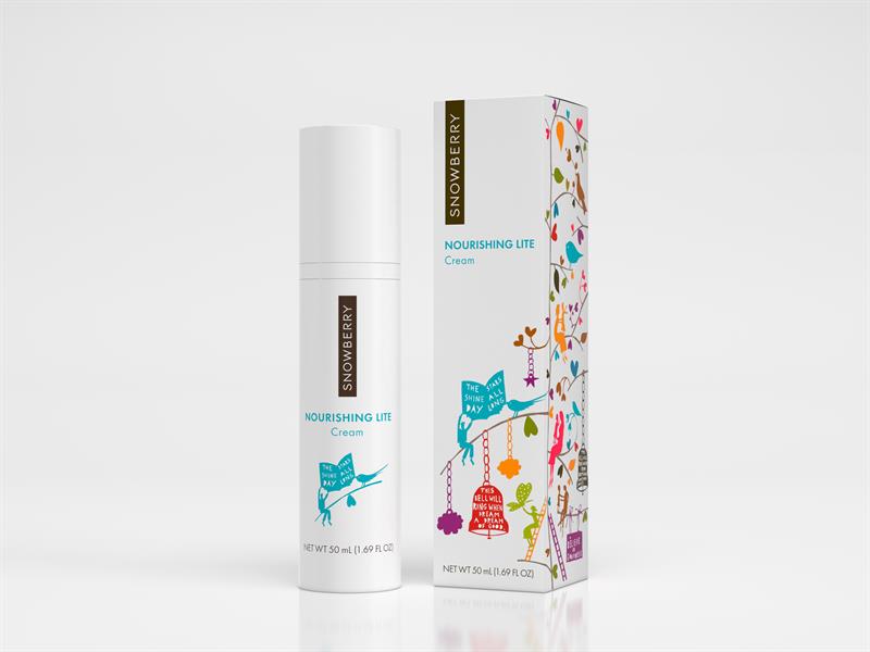 Snowberry Nourishing Lite Cream 50ml 1.70 fl.oz. google,Hydrating Skin Care,issues,Moisturising Skin Care,Natural skin care,skin care,snowberry,snowberry rejuvenating night serum