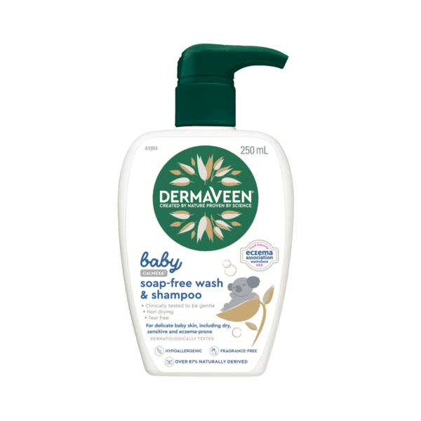 Dermaveen Baby Calmexa Soap Free Wash & Shampoo 250 ml BABY CALMEXA SOAP FREE WASH & SHAMPOO,cetaphil,cetaphil baby,cetaphil cream,cetaphil lotion,cetaphil moisturiser,cetaphil moisturising,dermaveen,DermaVeen Oatmeal Conditioner,dermaveen extra hydrating