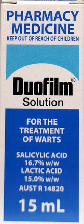 Duofilm Solution 15mL - Pharmacy Medicine for Wart Treatment Duofilm solution,optimized,pharmacy medicine,skin care,wart treatment