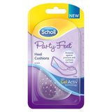 Scholl Party Feet Heel Cushions With GelActiv technology Clear gel,designed not to slip in shoe,discreet design,Feet Cushions,Feet Heel Cushions,Fits comfortably,Fits comfortably in Shoes,GelActiv technology,Heel Cushions,issues,No slip in shoe,No-slip te