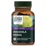 Gaia Herbs Rhodiola Rosea 60 capsules containing Rosavins 6 mg. Other ingredients: Vegetable glycerin,Gaia Herbs Rhodiola Rosea 60 capsules,issues,Siberian Rhodiola (Rhodiola rosea) root extract 120 mg,vegan capsule (hypromellose) and waTER