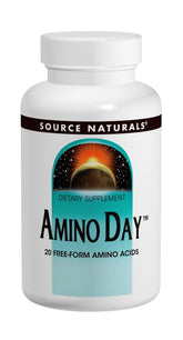 Source Naturals Amino Day 1000mcg Tablets - Premium Amino Acid Supplement, 60 Count 1000mcg Tablets,Amino Acid Supplement,Daily Amino Boost,Dietary Supplement,optimized,Premium Amino Supplement,Source Naturals