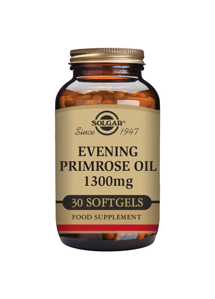Solgar Evening Primrose Oil 1300 mg 30 capsules evening primrose oil,issues,Multi vitamins,multivitamins,solgar,vitamins,vitamins and minerals,Vitamins and Supplements,vitamins minerals