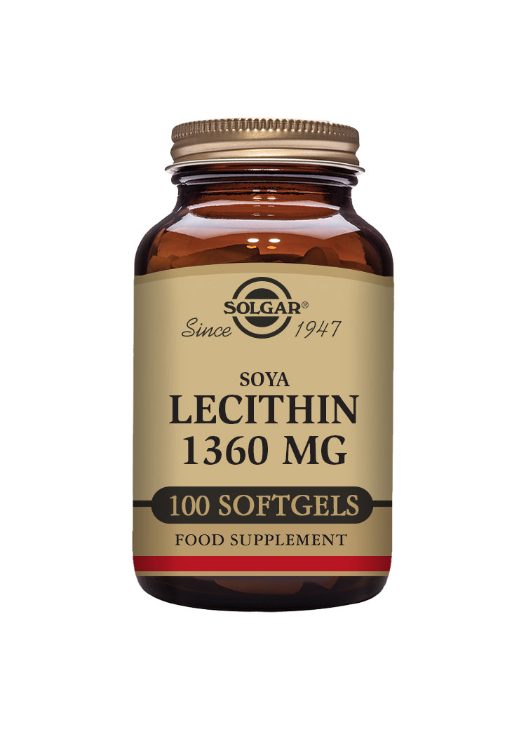 Solgar Lecithin 1360 mg 100 softgels Fatty Acid,issues,lecithin,Linoleic acid,solgar,Solgar Lecithin
