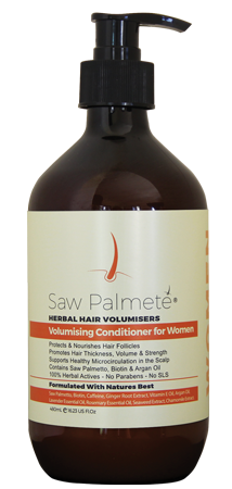 Saw Palmete® Volumising Conditioner for Women , 480ml 100% Herbal Actives - No parabens - No SLS conditioner,480ml,Christmas gift,christmas sale,issues,saw palmete,Saw Palmete Volumising,Saw palmete volumising conditioner,Saw palmete volumising conditione