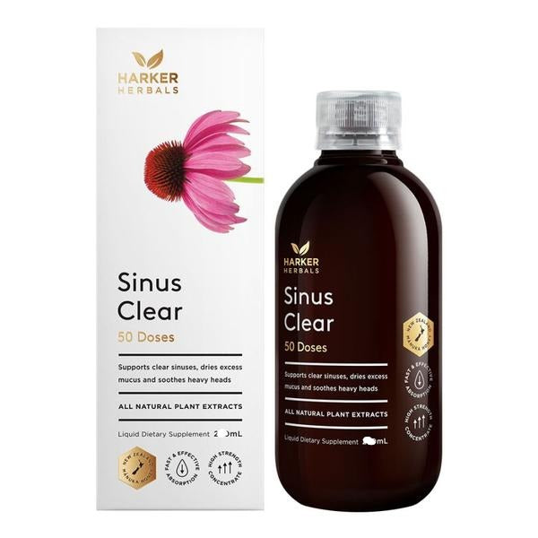 Harker Herbals Sinus Clear 200ml - Natural Relief for Sinus Health Harker Herbals,natural sinus relief,optimized,Sinus Clear,sinus health