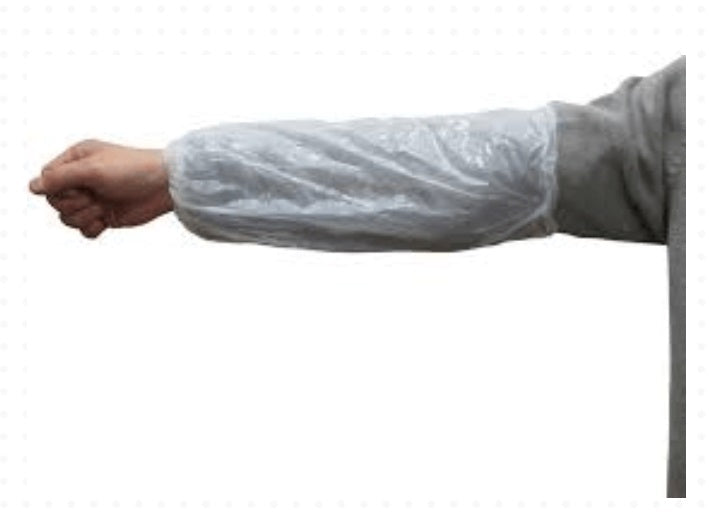 Advance® Disposable Plastic Sleeve Protectors disposable plastic,excellent protection,issues,Lightweight and comfortable,sleeve protectors,waterproof polyethylene,White colour,wrist to elbow.