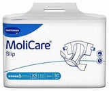 MoliCare Slip 6 drop XS all in one,Breathable Air Active,breathable side panels,faecal incontinence,heavy urinary,issues,Premium Extra Plus,slip,Slip Extra Plus,wearer and healthier skin