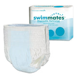 Swimmates Disposable Swimwear aqua therapy,Blue moisture-proof,bowel incontinence,disposable,issues,Kufguards,Latex-free,worn under a bathing suit,Youth Swim Diapers