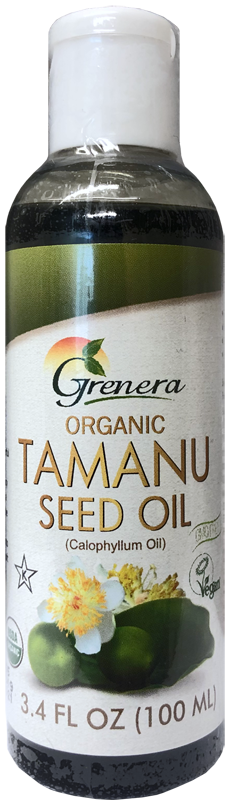 Grenera Organic Tamanu Seed Oil 100ml (anti - ageing),athletes foot,damaged skin,eczema,Grenera Organic Tamanu Seed Oil,Helps accelerate wound healing,Helps eliminate body odour,Helps eliminate foot odour,Helps relieve pain of sciatica,issues,Powerful Ski