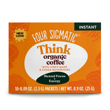 Four Sigmatic Think Organic Coffee (Instant) 10 Sachets Brews dark and nutty,issues,mushroom coffee,organic,Think Organic Coffee (Instant)