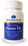 Sanderson One-A-Day Vision FX 60 Capsules for Eye Health and Clarity daily eye support,eye health supplements,optimized,Sanderson One-A-Day Vision FX,vision clarity capsules