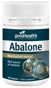 Good Health Abalone 100 Caps b vitamin,energy and vitality,eye health,general health,issues