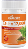 Good Health Celery 12,000 mg 60 Caps 000 mg,000 mg 60 Caps,celery,celery capsules,Good Health Celery 12,gout,gout fighter,issues,uric acid