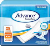 Advance® Booster Pads Absorbent,Booster Pads,comfort,dryness,high quality,issues,layer of protection,neutralise odour,polymers