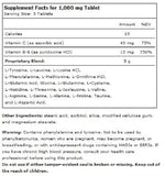 Source Naturals Amino Day 1000mcg Tablets - Premium Amino Acid Supplement, 60 Count 1000mcg Tablets,Amino Acid Supplement,Daily Amino Boost,Dietary Supplement,optimized,Premium Amino Supplement,Source Naturals