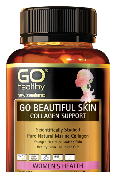 Go Healthy Beautiful Skin Collagen Support 120 Capsules