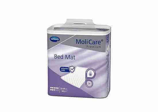 MoliCare Premium Bed Mat 8 Drops 60x90cm Acid mantle,bed mat,bedwetting,bedwetting alarm,Convenient use,Creatine,Dermatologically tested,Detergent-free,drisleeper,Gentle cleansing,issues,mat,mattress protector,Mild formula,molicare,MoliCare Premium Bed Ma