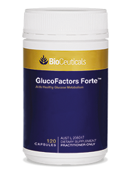 Bioceuticals GlucoFactors® Forte Aids Healthy Glucose Metabolism 120 caps bioceuticals,blood sugar,carbohydrate metabolism,carbohydrates,Christmas gift,christmas sale,GlucoFactors® Forte Aids Healthy Glucose Metabolism,issues
