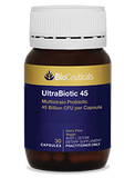 Bioceuticals UltraBiotic 45 Multistrain Probiotic 45 Billion CFU per Capsule 32 billion probiotics,50 billion probiotics,adult probiotics,children probiotics,Digestive probiotic,gut probiotics,infant probiotics,issues,oral probiotics,organic probiotic,pre