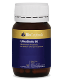 Bioceuticals UltraBiotic 60 Multistrain Probiotic 60 Billion CFU per Capsule 32 billion probiotics,50 billion probiotics,adult probiotics,children probiotics,Digestive probiotic,gut probiotics,issues,kids probiotics,oral probiotics,organic probiotic,prebi