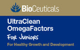 Bioceuticals UltraClean OmegaFactors for Juniors 60 capsules general health,general well being,issues,omega 3,omega 3 fatty acids,UltraClean OmegaFactors for Juniors For Healthy Growth and Development