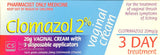 Clomazol Vaginal Cream 2% for Vaginal Thrush Treatment - 20g Pharmacist Only Medicine antifungal vaginal cream,Clomazol cream,optimized,pharmacist only medicine,vaginal thrush treatment