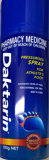 Daktarin Antifungal Spray 100gm - Effective Fungal Infection Treatment, Pharmacy Medicine Only antifungal treatment,Daktarin spray,fungal infection relief,optimized,pharmacy medicine