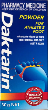 Daktarin Antifungal Powder 30 gm - Effective Fungal Treatment Pharmacy Medicine Only antifungal treatment,Daktarin powder,fungal powder,optimized,pharmacy medicine