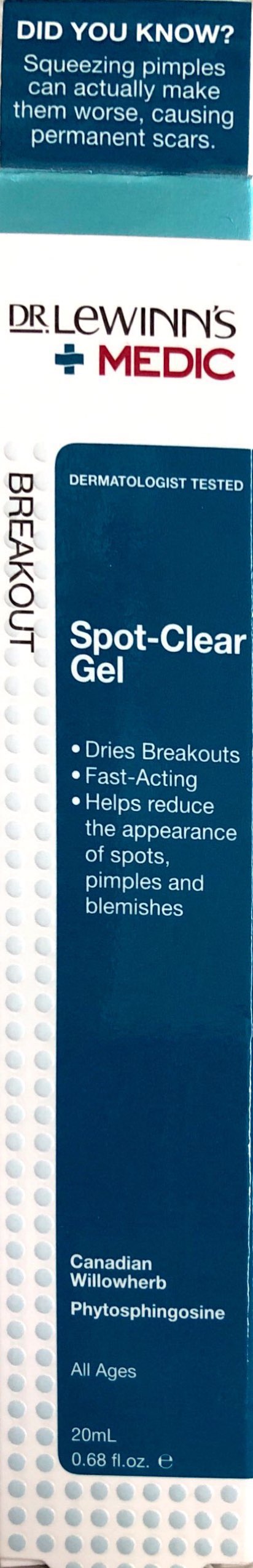 DR.LeWINN'S Spot Clear Gel 20ml - Targeted Acne Treatment acne treatment,blemish treatment,DR.lewinn's skincare,optimized,targeted acne gel