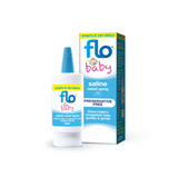 FLO Baby Saline Nasal Spray 15ml allergies,Baby blocked nose,Baby Nasal Congestion,Baby Nasal Saline Drops,baby‘s runny nose,blocked nose,Blocked Nose for Kids,colds,difficulty feeding and sleeping,Easy breathe,FLO Baby Saline Drops,FLO Baby Saline Drops