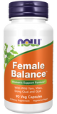 now Female Balance™ 90 Veg Capsules female balance,google,issues,Now,Now Products,Now suppl,Now supplements,womens,womens health