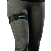 G70 - ALLCARE GROIN STRAP BLACK groin strains,Hook and loop closure,injured groin muscles,issues,Reduces stress,strap is to be worn,surgical elastic strap with D-ring,tendons to relieve pain