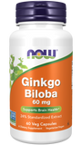 now Ginkgo Biloba 60 mg 60 Veg Capsules Biloba,Gingko,google,issues,Now,Now Products,Now suppl,Now supplements