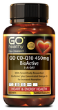 Go Healthy Co-Q10 450mg GO1972 High Source Heart Coenzyme 450mg 60 Capsules cheaper than chemist warehouse,chemist warehous,co q10,coq10,go healthy,Go Healthy Co Q10 450MG,heart care,issues,new zealand
