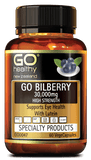 Go Healthy Go Bilberry 30,000mg 60 Capsules 000mg,eye,eye health,general health,GO BILBERRY,go healthy,Go Healthy Go Bilberry 30,health,high strength,issues,specialty products