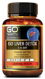 Go healthy Go Liver Detox 1 a day 60 capsules general health,go healthy,health,issues,liver,liver detox