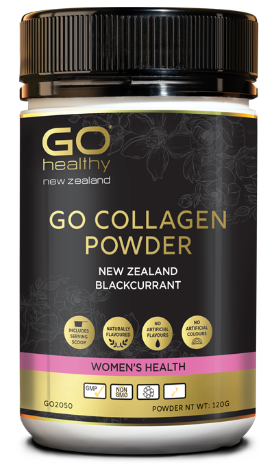 Go healthy Go Collagen Powder Newzealand Blackcurrant 120gm