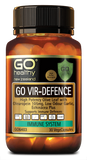 Go Healthy Go Vir-Defence Capsules - High Potency Olive Leaf & Immune Support for Winter Health
