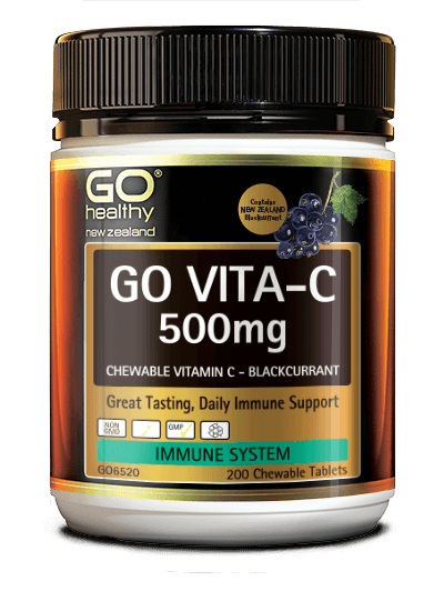 GO VITA-C 500MG NZ BLACKCURRANT 200 chewable tablets issues
