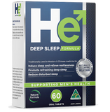 He Deep Sleep Formula 60 Tablets, supporting men's health and promoting refreshing sleep.