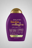 OGX Biotin Collagen Shampoo 385ml biotin,biotin and collagen shampoo,collagen,issues,ogx