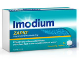 Imodium ZAPID for Diarrhoea Relief - 6 Tablets Anti-diarrheal tablets,Diarrhoea relief,Digestive health,Imodium,optimized