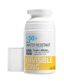 Invisible Zinc Sunscreen SPF50+ Water Resistant 50ml improvements,Invisible Zinc,Mineral Sunscreen,Sunscreen SPF50+,Water Resistant Sunscreen