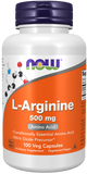 now L-Arginine 500 mg 100 Veg Capsules issues,Now,Now Products,Now suppl,Now supplements,Now Vitamins